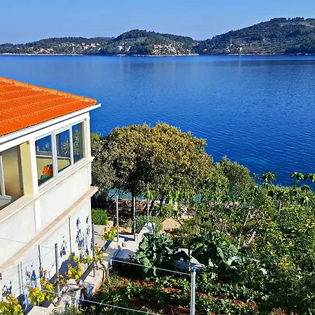 בית נופש Katica - One Bedroom With Terrace And Sea View וולה לוקה